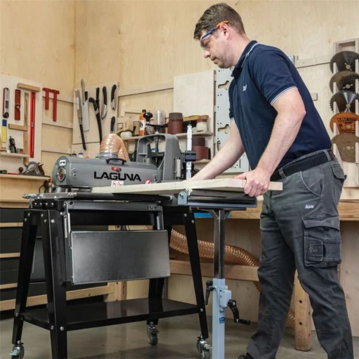 IGM crank adjustment roller stand