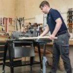 IGM crank adjustment roller stand