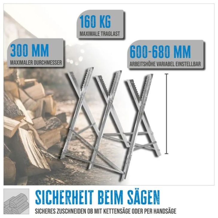 Baļķu turētājs GSB 600-680