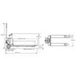 Palešu ratiņi HUB30KG Holzmann