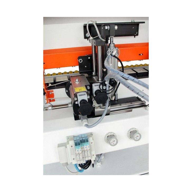 OPTIMAT TWO/PUR apmales iekārta ar iepriekšēju frēzēšanu un stūru profilēšanu