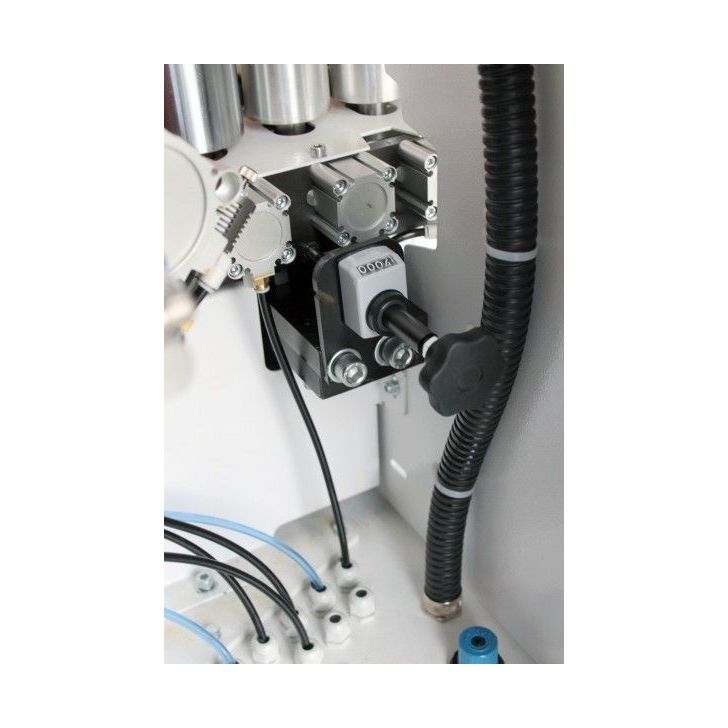 OPTIMAT TWO/PUR apmales iekārta ar iepriekšēju frēzēšanu un stūru profilēšanu