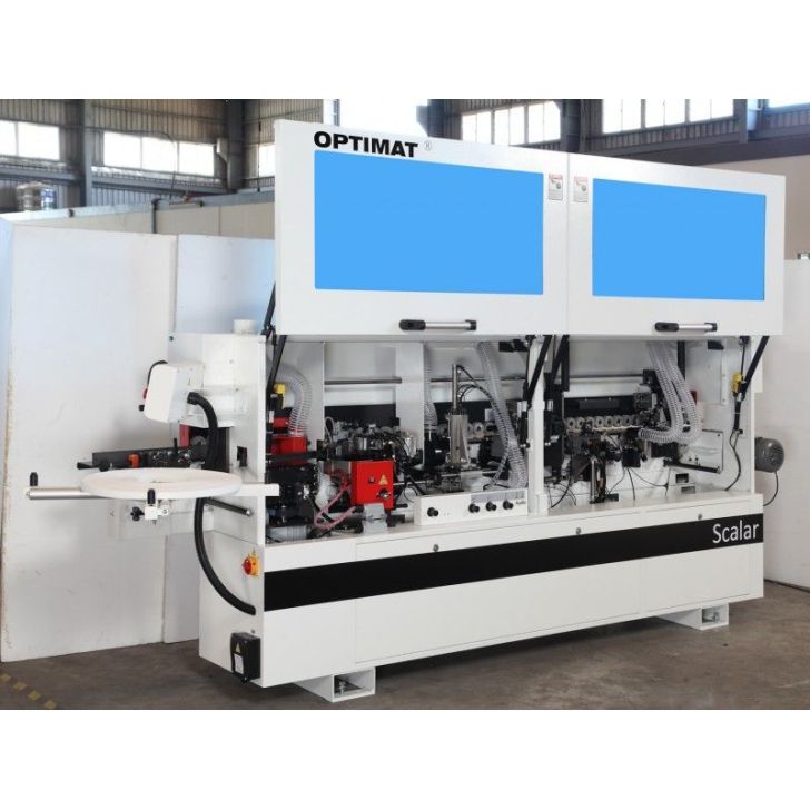 Malu aplīmēšanas iekārta ar iepriekšēju frēzēšanu, stūrēšanu un diviem skrāpjiem OPTIMAT SCALAR PRO