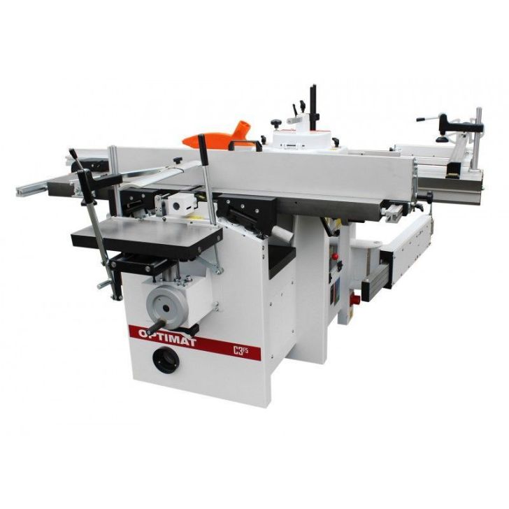 5-operāciju kombinētais darbagalds OPTIMAT RAPTOR C3-F5 ar spirālveida vārpstu