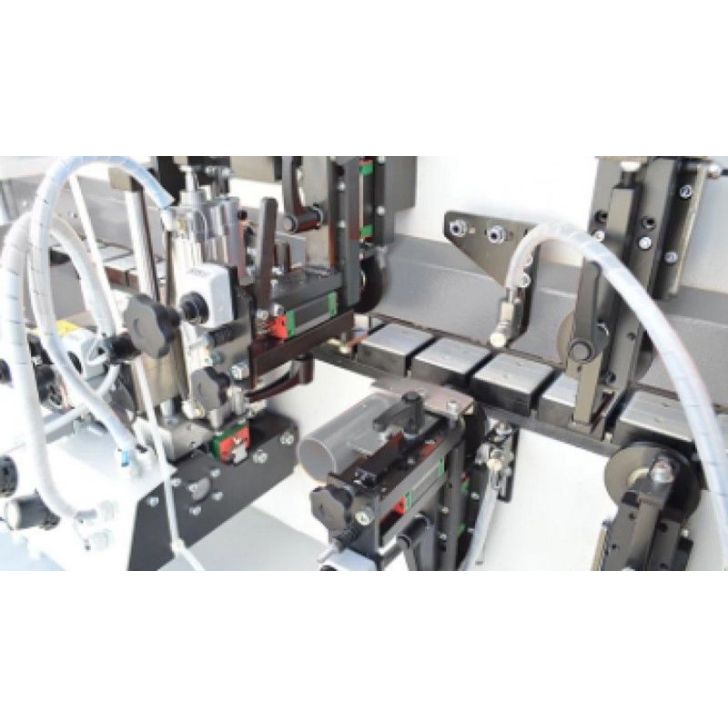 Kompaktas apmales apstrādes iekārtas ar iepriekšēju frēzēšanu OPTIMAT ONE ciklons, pulēšanas iekārta