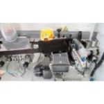 Kompaktas apmales apstrādes iekārtas ar iepriekšēju frēzēšanu OPTIMAT ONE ciklons, pulēšanas iekārta