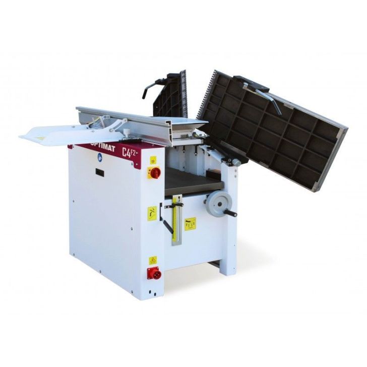 Ēvelmašīnas-plākšņu ēvele ar naža vārpstu OPTIMAT RAPTOR C4-F2