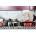 OPTIMAT LOGICA 306 PRO malu aplīmēšanas iekārta ar iepriekšēju frēzēšanu un diviem skrāpjiem