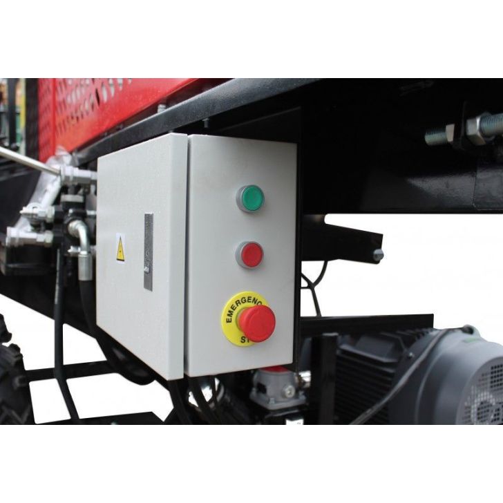 Automātiskais 30 t elektriskais zāģis un šķeldotājs OPTIMAT Titanium CLS30-E 500