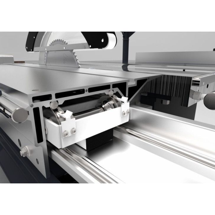 Paneļu zāģis REMA FX 500, OPTIMAT ONE, pulēšanas iekārta, urbjmašīna Maggi BS21 Prestige, nosūcējs Optimat OT