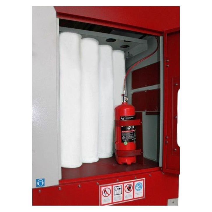 Zāģu skaidu ekstrakcija OPTIMAT OT 6500 m3h Sērija 200 SAFE