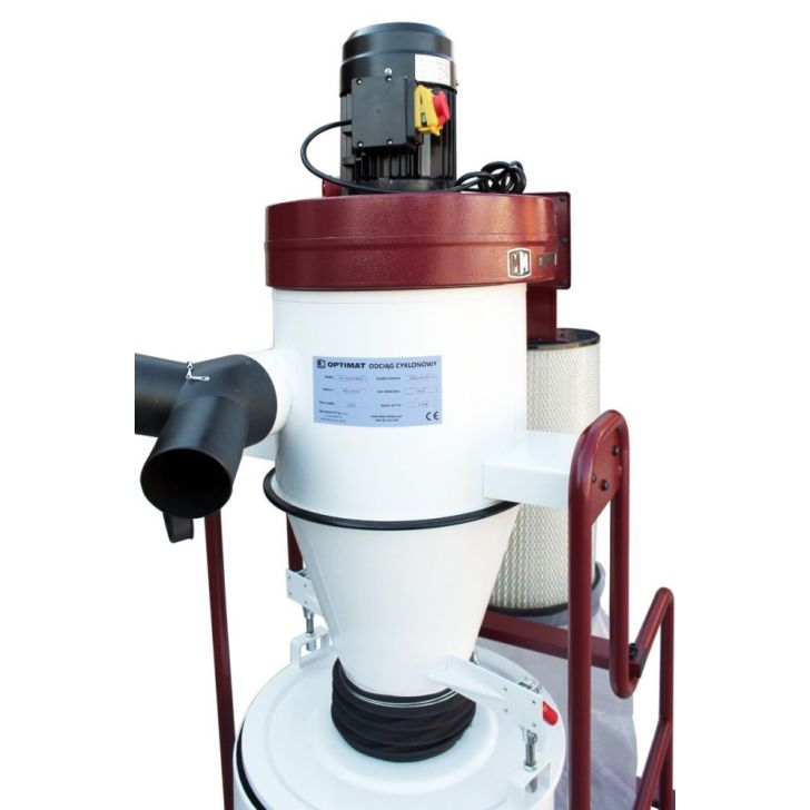 Ciklonu ekstrakcija OPTIMAT RLA 1800 1150m3/h 230V vai 400V