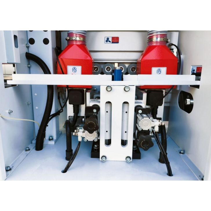 Malu aplīmēšanas iekārta ar iepriekšēju frēzēšanu OPTIMAT LOGICA 6, radiālais un plakanais ciklers, izsmidzināšanas, pulētājs