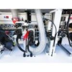 Malu aplīmēšanas iekārta ar iepriekšēju frēzēšanu OPTIMAT LOGICA 6, radiālais un plakanais ciklers, izsmidzināšanas, pulētājs