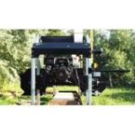 OPTIMAT Timberland TMG 660S benzīna zāģis ar jostas aizsargu un elektrisko augšup/lejup vadības ierīci