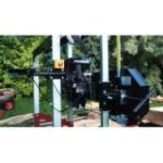 OPTIMAT Timberland TMG 660S benzīna zāģis ar jostas aizsargu un elektrisko augšup/lejup vadības ierīci