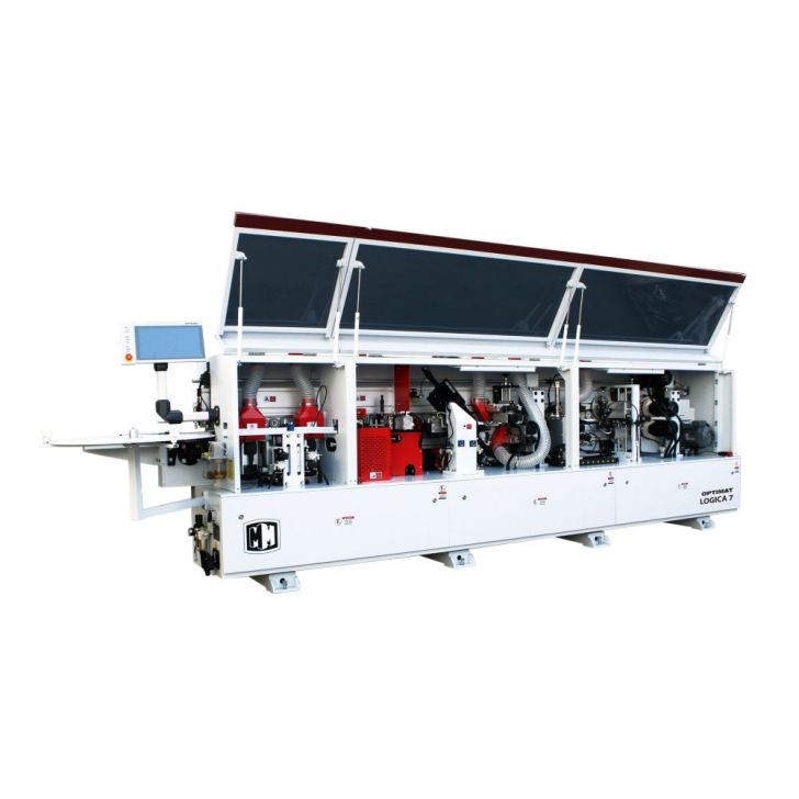 Malu aplīmēšanas iekārta ar priekšfrēzēšanu OPTIMAT LOGICA 7, radiālo un plakano ciklīnu, izsmidzināšanas sistēmu