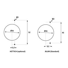 Сверлильный станок для петель Holzmann BBM35PNEU_230V 2