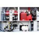 Malu aplīmēšanas iekārta ar priekšfrēzēšanu OPTIMAT LOGICA 7, radiālo un plakano ciklīnu, izsmidzināšanas sistēmu