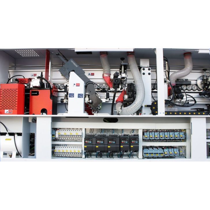 Malu aplīmēšanas iekārta ar priekšfrēzēšanu OPTIMAT LOGICA 7, radiālo un plakano ciklīnu, izsmidzināšanas sistēmu