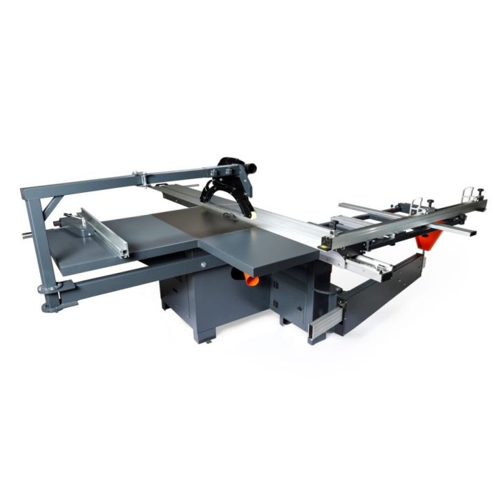 Rema Fx250 3000 mm formāta zāģis, OPTIMAT Logica 306 malu apgriešanas iekārta ar iepriekšēju frēzēšanu, ar Holzmann ABS3000SE