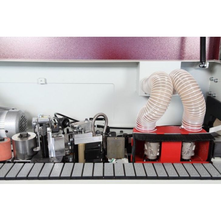 Rema Fx250 3000 mm formāta zāģis, OPTIMAT Logica 306 malu apgriešanas iekārta ar iepriekšēju frēzēšanu, ar Holzmann ABS3000SE