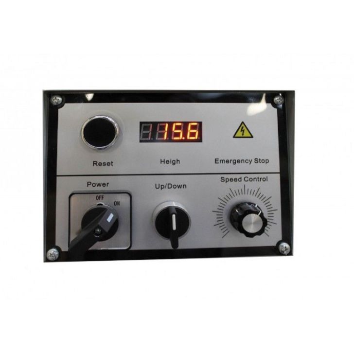 Timberland TMC 790-Automātiskais elektriskais OPTIMAT lentzāģis ar lentes aizsargu un elektrisko regulēšanu uz augšu/uz leju