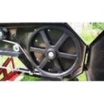 Timberland TMC 790-Automātiskais elektriskais OPTIMAT lentzāģis ar lentes aizsargu un elektrisko regulēšanu uz augšu/uz leju