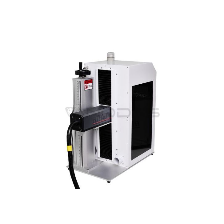 Lāzera marķēšanas gravēšanas iekārta RAYCUS QE 20W LASER FIBER ar korpusu