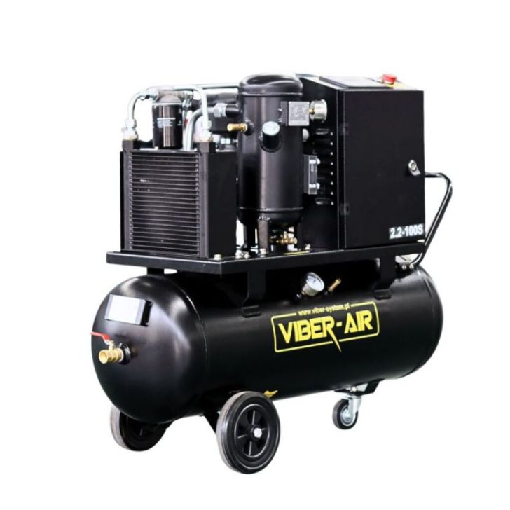 Viber-Air 2.2-100s skrūvju kompresors Skrūvju gaisa kompresors 100 l, 230 V, 2,2 kW