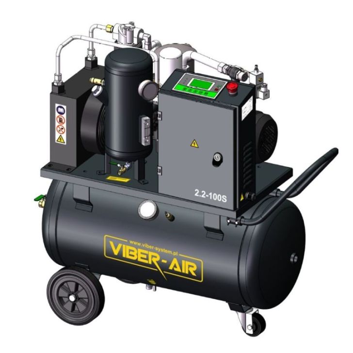Viber-Air 2.2-100s skrūvju kompresors Skrūvju gaisa kompresors 100 l, 230 V, 2,2 kW
