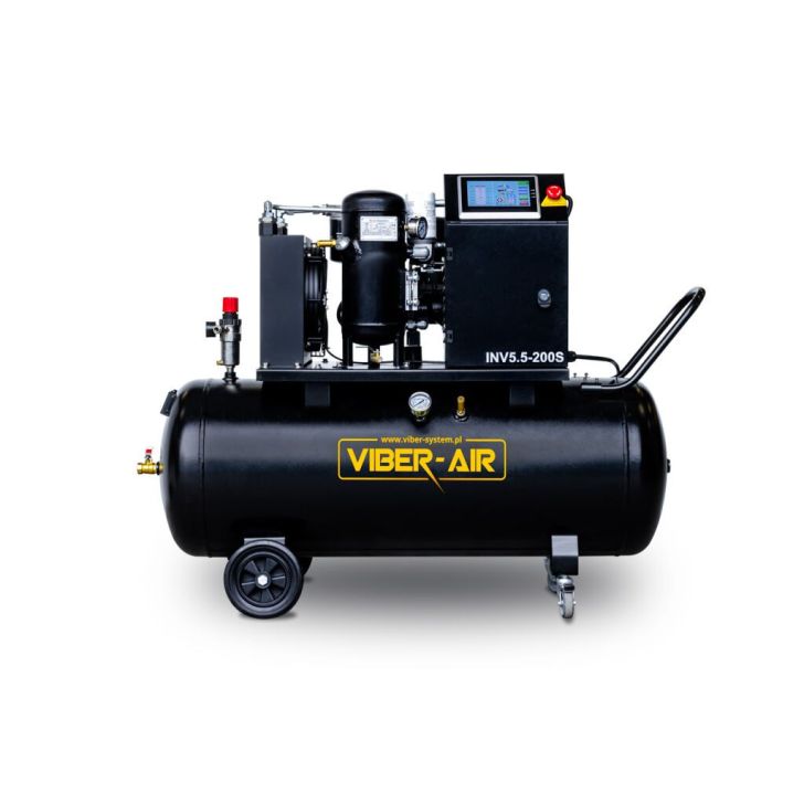 Viber-Air INV5.5-200S Skrūvkompresors Skrūvkompresors ar frekvences pārveidotāju 5,5 kW 200 l 400 V