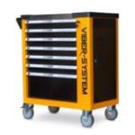 Skapis Instrumentu ratiņi SZN7 Viber-System bez instrumentiem