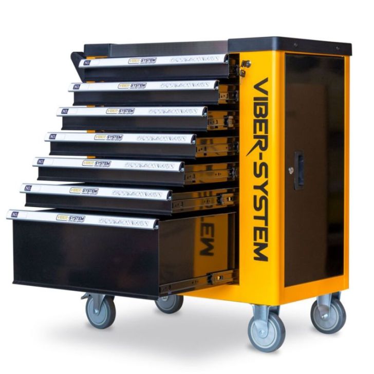 Skapis Instrumentu ratiņi SZN7 Viber-System bez instrumentiem