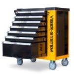 Skapis Instrumentu ratiņi SZN7 Viber-System bez instrumentiem