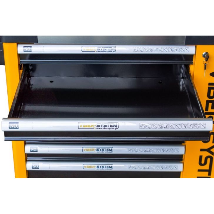 Skapis Instrumentu ratiņi SZN7 Viber-System bez instrumentiem