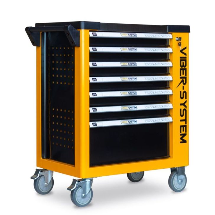 Skapis Instrumentu ratiņi SZN7 Viber-System bez instrumentiem