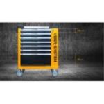 Skapis Instrumentu ratiņi SZN7 Viber-System bez instrumentiem