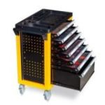 Skapis Instrumentu ratiņi SZN259 Viber-System ar instrumentiem