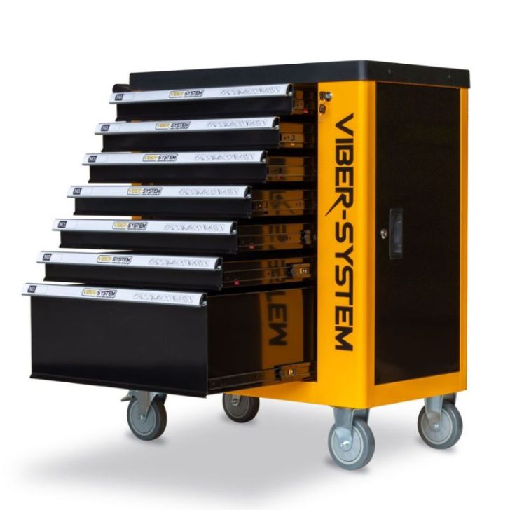 Skapis Instrumentu ratiņi SZN259 Viber-System ar instrumentiem