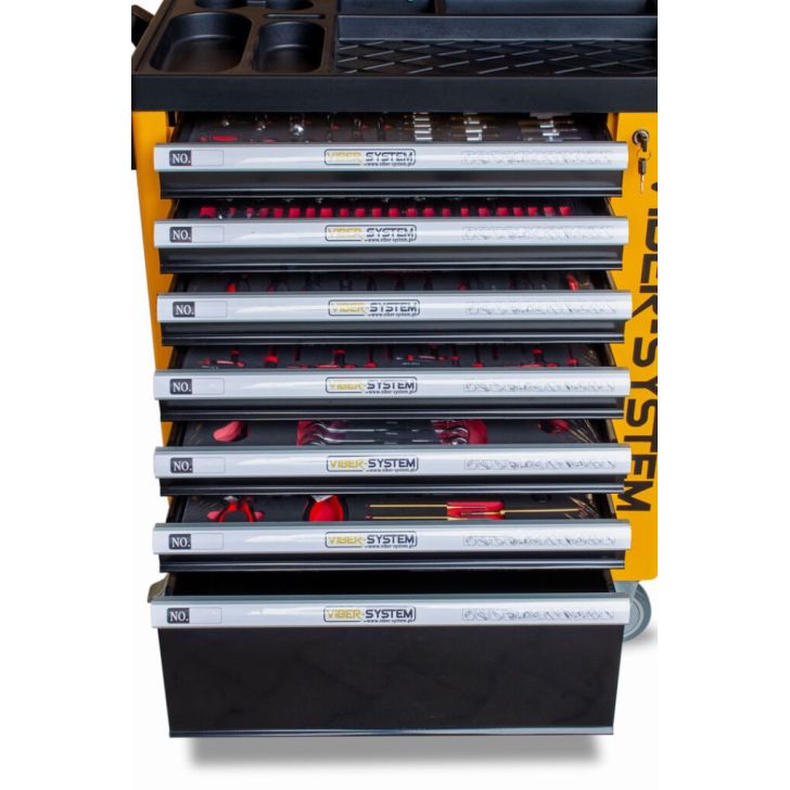 Skapis Instrumentu ratiņi SZN259 Viber-System ar instrumentiem