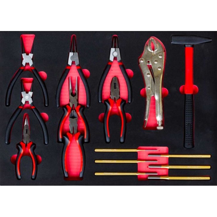 Skapis Instrumentu ratiņi SZN259 Viber-System ar instrumentiem