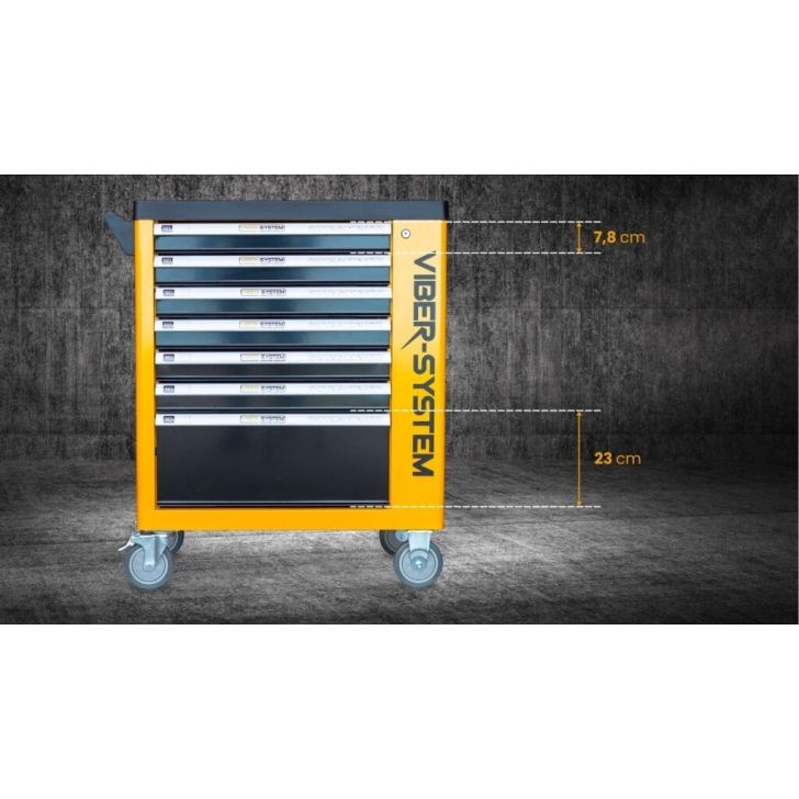 Skapis Instrumentu ratiņi SZN259 Viber-System ar instrumentiem