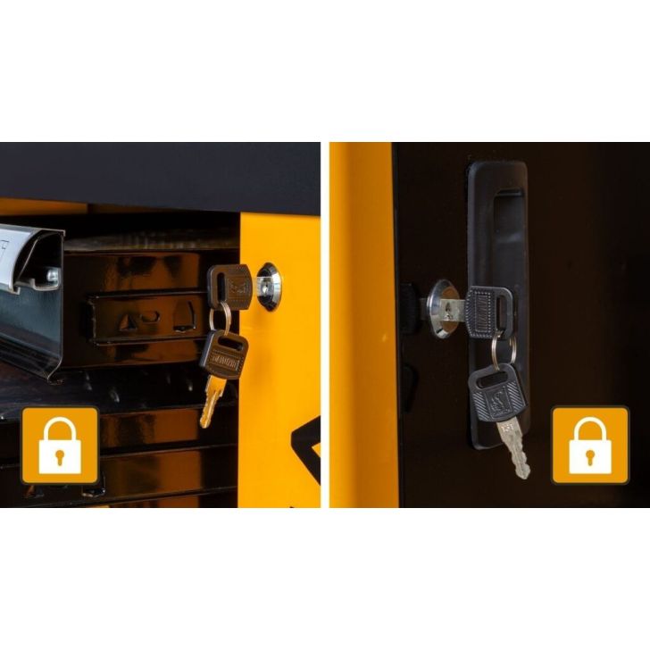 Skapis Instrumentu ratiņi SZN259 Viber-System ar instrumentiem