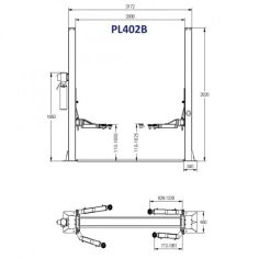 2-statņu autopacēlājs 4t, 220V 2