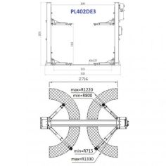 2-statņu autopacēlājs 4t, 400V 2