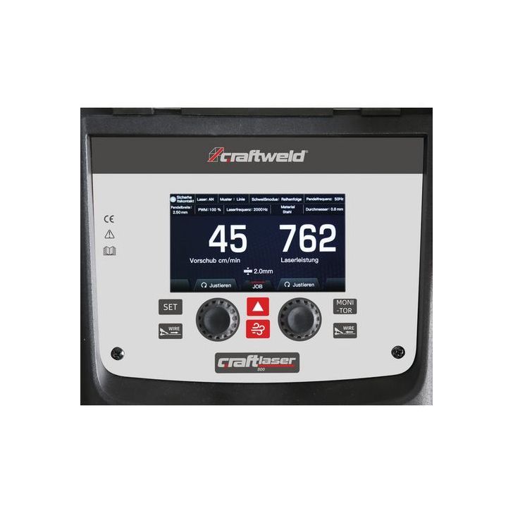 Rokas lāzera metināšanas aparāts Craft-Laser 800