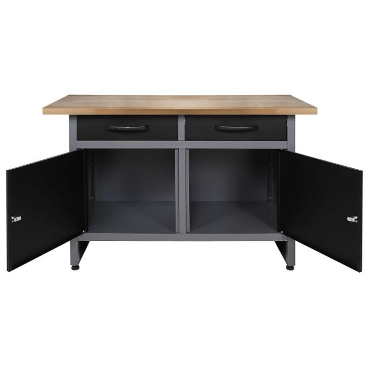 Darba galds Werner 120 x 85 cm, Black