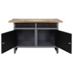 Darba galds Werner 120 x 85 cm, Black