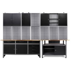 Darbnīcas mēbeļu komplekts 280 x 205cm, 13 gab